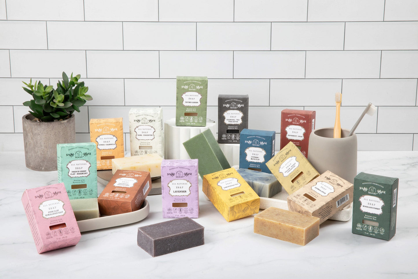 Organic Vegan Woodland Forest Bar Soap