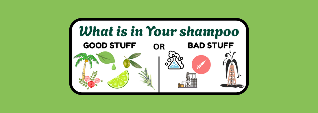 What is in your shampoo toxic chemicals or all natural, organic, toxic free ingredients?