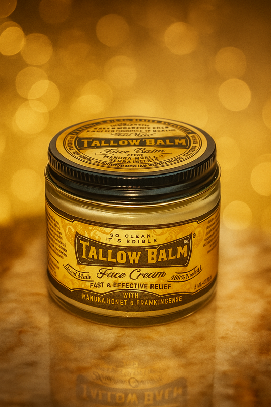 Tallow Face Cream with Manuka Honey