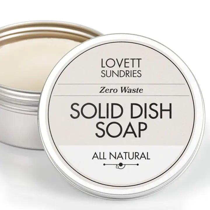 Solid Dish Soap-All Natural