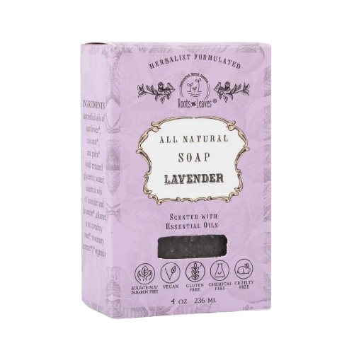 Organic Vegan Lavender Bar Soap