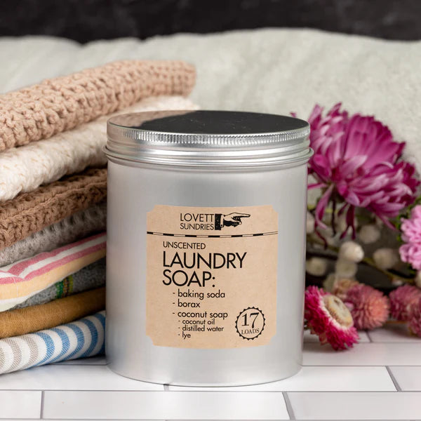 ALL natural Laundry Soap in tin